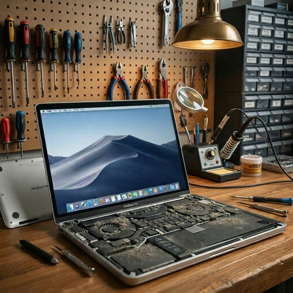 MacBook — Remise en état — avant