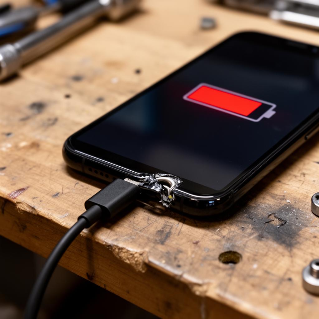 Samsung bleu — Vitre arrière — avant